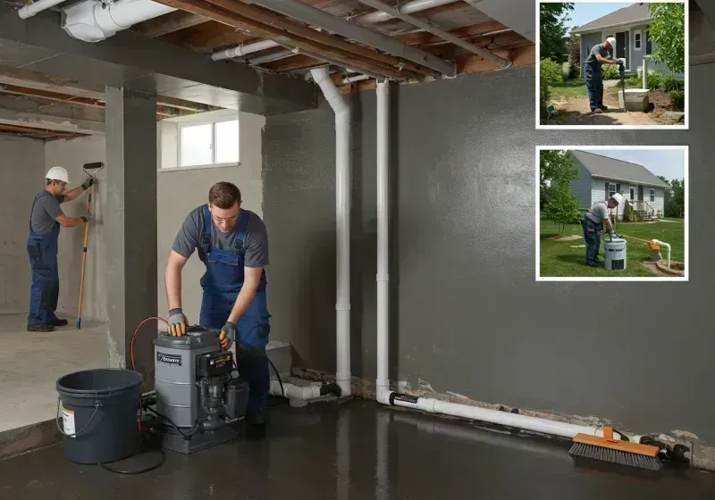 Basement Waterproofing and Flood Prevention process in Glendale Heights, IL